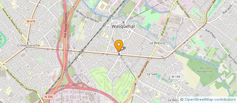 localisation de l'entreprise MONSIEUR AHMED CHERIFOU à WASQUEHAL