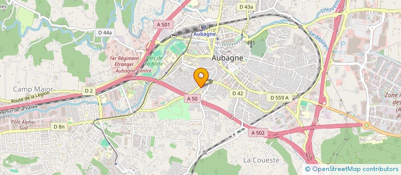 localisation de l'entreprise MONSIEUR AHMED CHERRAFT à AUBAGNE