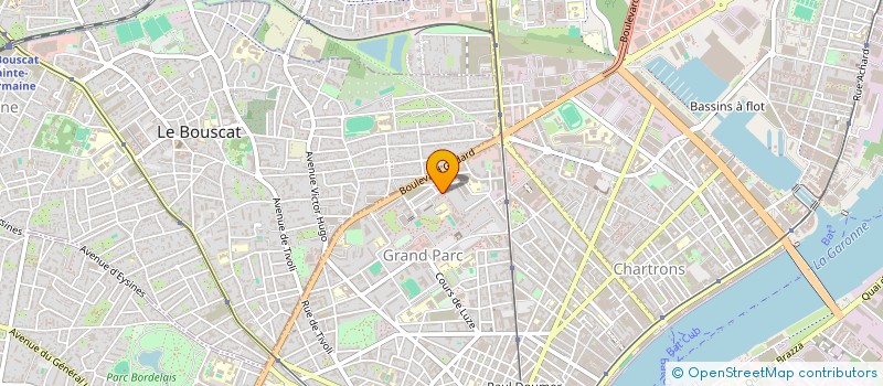 localisation de l'entreprise MONSIEUR AHMED CHERVAROV  BORDEAUX