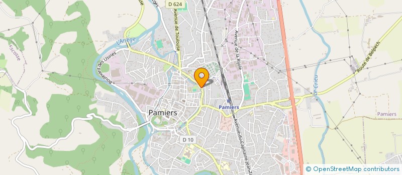 localisation de l'entreprise MONSIEUR AHMED CHHIH à PAMIERS