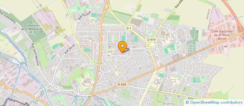 localisation de l'entreprise MONSIEUR AHMED CHIKHAOUI BOUDABER  AMIENS