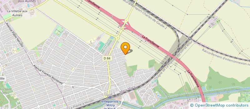 localisation de l'entreprise MONSIEUR AHMED CHIKHI  MITRY-MORY