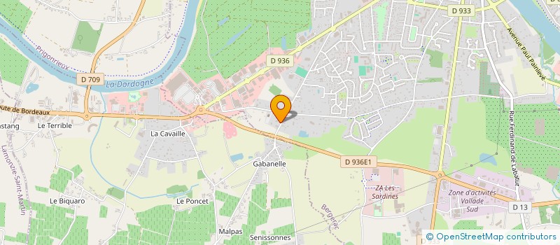 localisation de l'entreprise MONSIEUR AHMED CHOUIH à BERGERAC