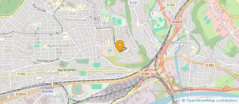 localisation de l'entreprise MONSIEUR AHMED CHOWDHURY à LE HAVRE