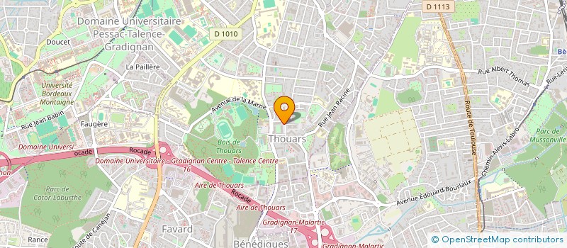 localisation de l'entreprise MONSIEUR AHMED CISSE  TALENCE