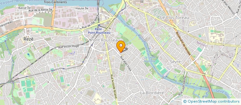 localisation de l'entreprise MONSIEUR AHMED CORI  REZE