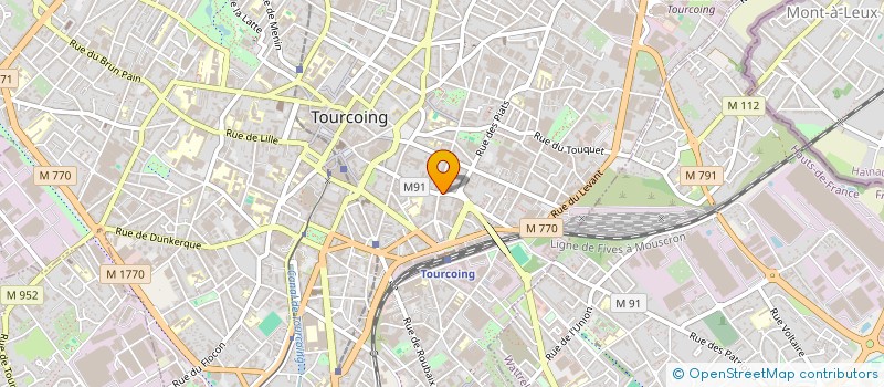 localisation de l'entreprise MONSIEUR AHMED DAYB  TOURCOING