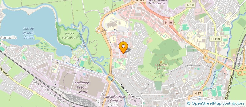 localisation de l'entreprise MONSIEUR AHMED DEBABI  VESOUL