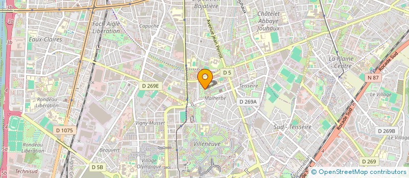 localisation de l'entreprise MONSIEUR AHMED DEBARRAH à GRENOBLE