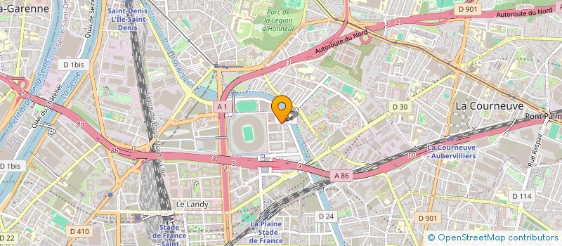 localisation de l'entreprise MONSIEUR AHMED DEBBOUB  SAINT-DENIS