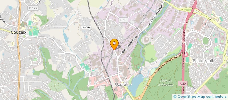 localisation de l'entreprise MONSIEUR AHMED DELLAOUI  LIMOGES