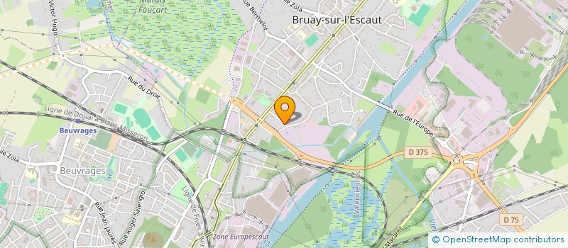 localisation de l'entreprise MONSIEUR AHMED DERBAL  BRUAY-SUR-L'ESCAUT