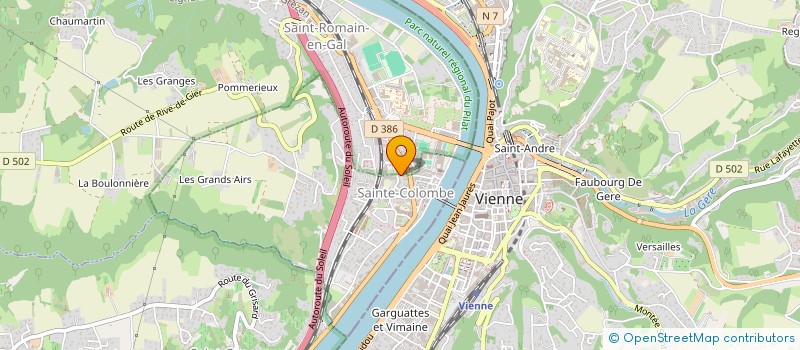 localisation de l'entreprise MONSIEUR AHMED DERGAL  SAINTE-COLOMBE