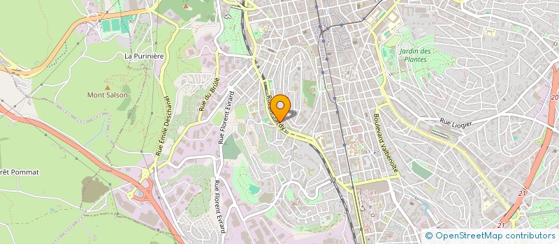 localisation de l'entreprise MONSIEUR AHMED DERHAMOUNE  SAINT-ETIENNE