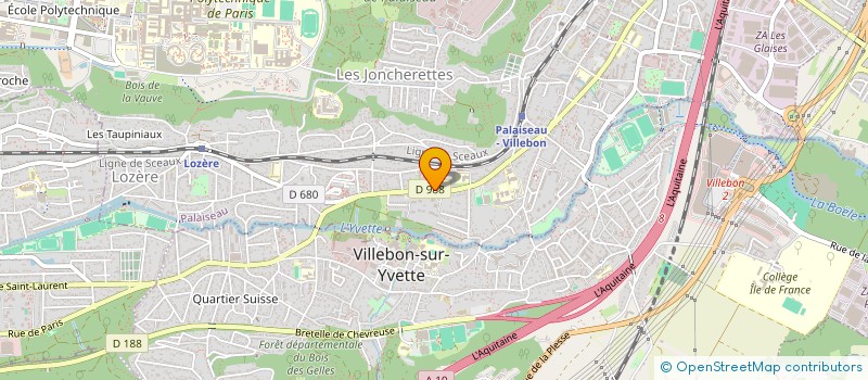 localisation de l'entreprise MONSIEUR AHMED DIAKITE à PALAISEAU