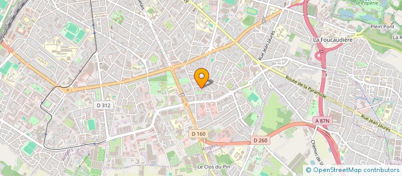 localisation de l'entreprise MONSIEUR AHMED DIHIM à ANGERS