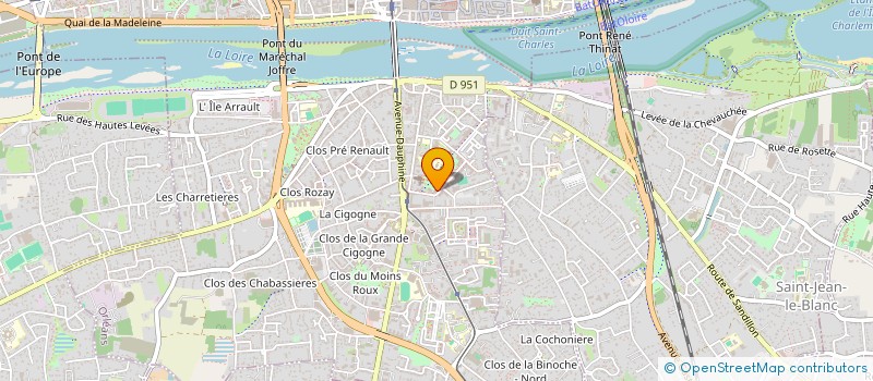 localisation de l'entreprise MONSIEUR AHMED DITTA à ORLEANS