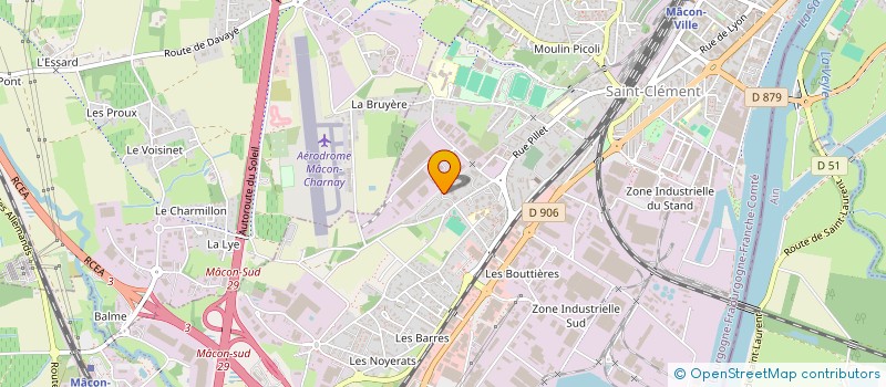 localisation de l'entreprise MONSIEUR AHMED DJADI à MACON