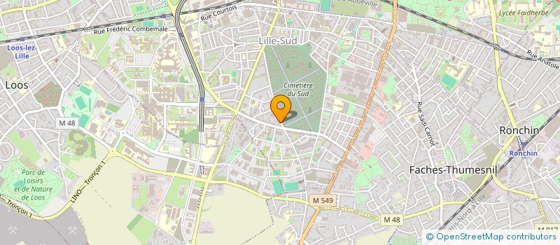 localisation de l'entreprise MONSIEUR AHMED DJAIZ à LILLE