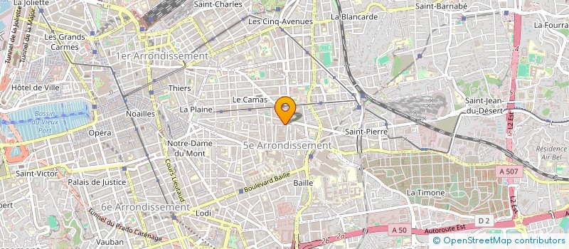 localisation de l'entreprise MONSIEUR AHMED DJEBBOUR à MARSEILLE