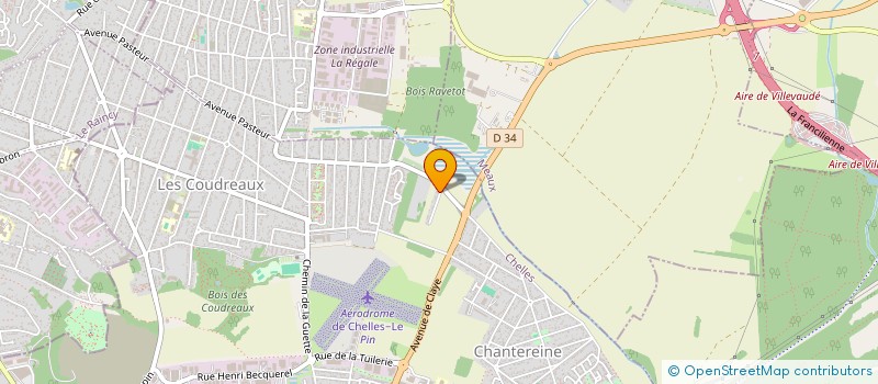 localisation de l'entreprise MONSIEUR AHMED DJEDAI  CHELLES