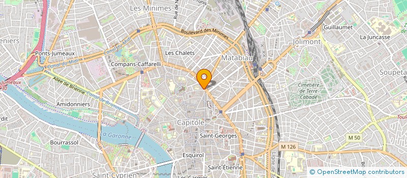 localisation de l'entreprise MONSIEUR AHMED DJENNAD à TOULOUSE