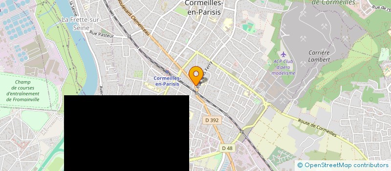 localisation de l'entreprise MONSIEUR AHMED DJERIBIA  CORMEILLES-EN-PARISIS