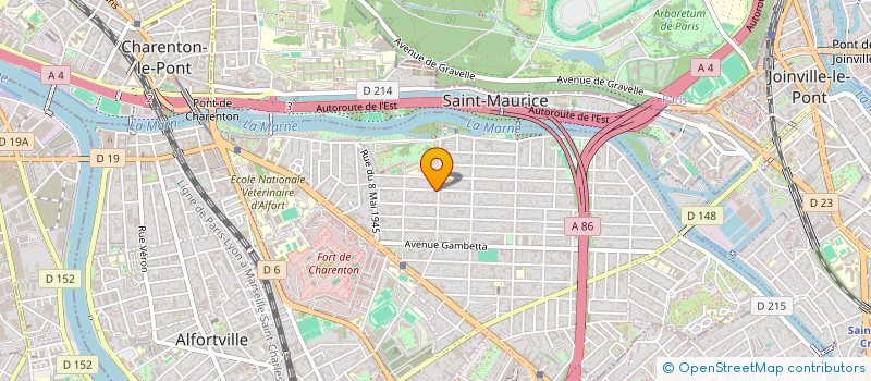 localisation de l'entreprise MONSIEUR AHMED DJOUADI à MAISONS-ALFORT