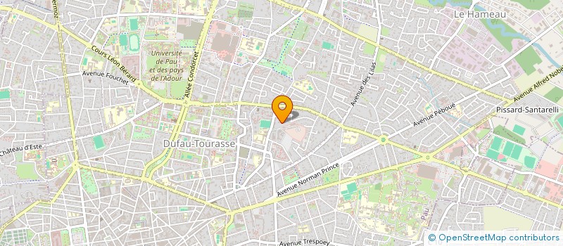 localisation de l'entreprise MONSIEUR AHMED DOUAH à PAU
