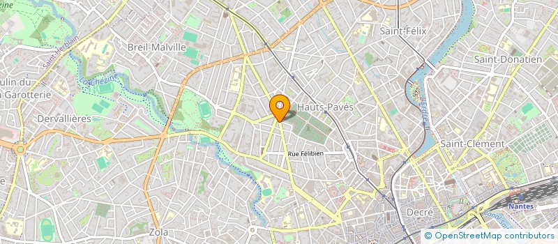 localisation de l'entreprise MONSIEUR AHMED DOUAIBA à NANTES