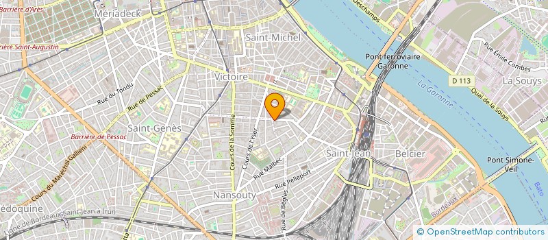 localisation de l'entreprise MONSIEUR AHMED DOUMBIA  BORDEAUX