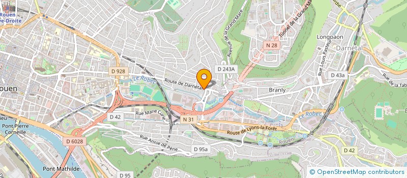 localisation de l'entreprise MONSIEUR AHMED DOUNASSI à ROUEN