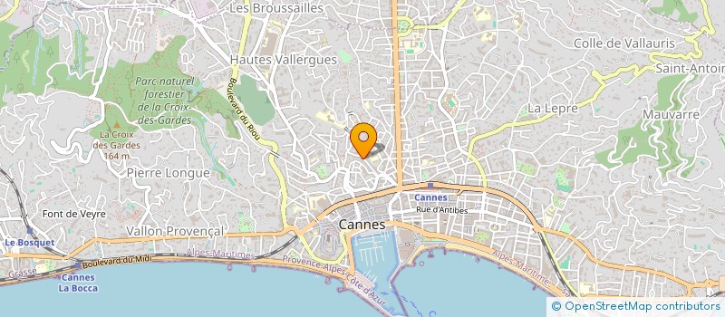 localisation de l'entreprise MONSIEUR AHMED DRIDI à CANNES