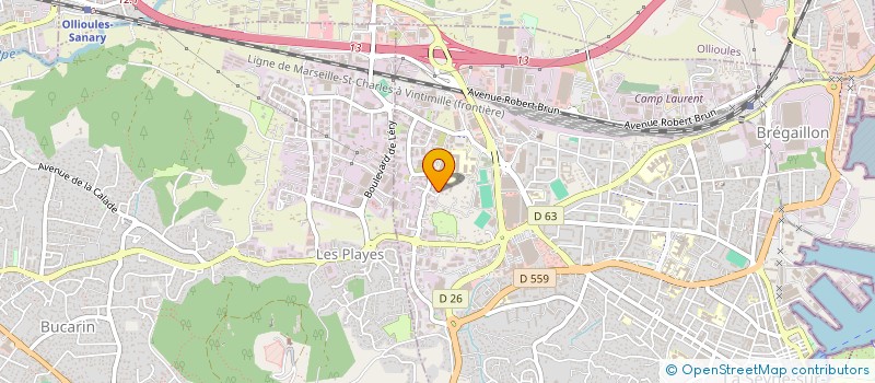 localisation de l'entreprise MONSIEUR AHMED EL AGREBI  LA SEYNE-SUR-MER