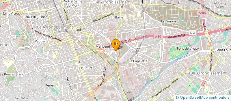 localisation de l'entreprise MONSIEUR AHMED EL AKABAOUI à MARSEILLE