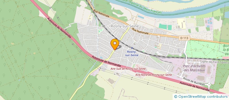 localisation de l'entreprise MONSIEUR AHMED EL ALAOUI à ROSNY-SUR-SEINE