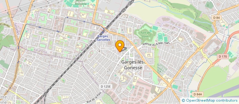 localisation de l'entreprise MONSIEUR AHMED-EL-AMINE HELLAL  GARGES-LES-GONESSE