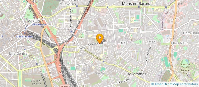 localisation de l'entreprise MONSIEUR AHMED EL AMRANI à LILLE