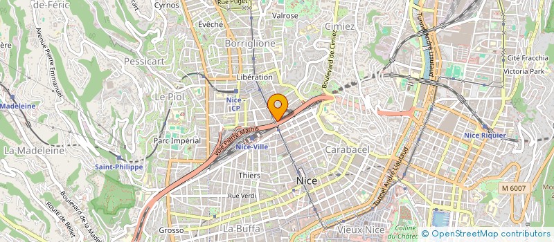 localisation de l'entreprise MONSIEUR AHMED EL ATRACH  NICE