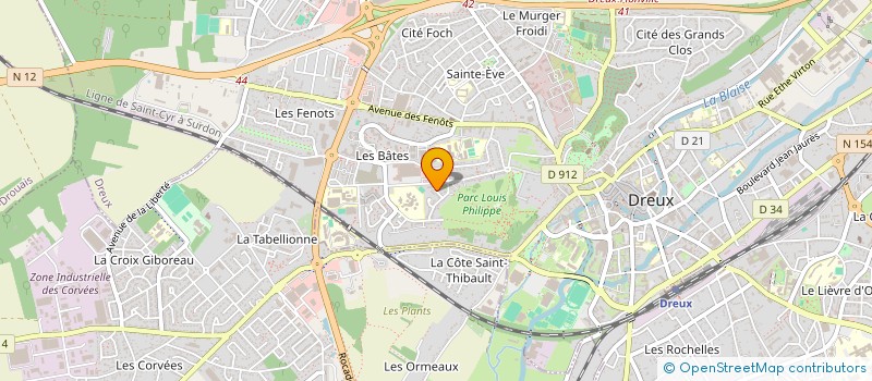 localisation de l'entreprise MONSIEUR AHMED EL ATTAR à DREUX