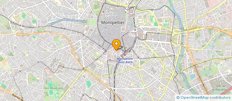 localisation de l'entreprise MONSIEUR AHMED EL BAHJAOUI  MONTPELLIER