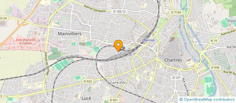 localisation de l'entreprise MONSIEUR AHMED EL GHAZI à MAINVILLIERS