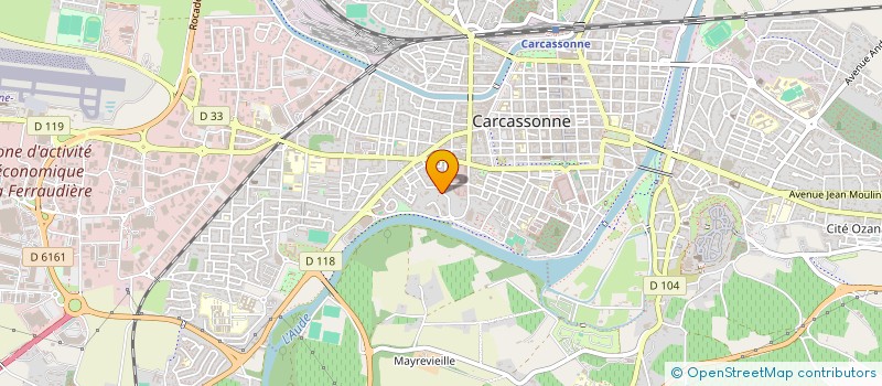 localisation de l'entreprise MONSIEUR AHMED EL HACHIMI  CARCASSONNE