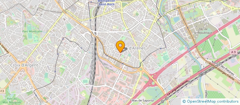 localisation de l'entreprise MONSIEUR AHMED EL HAFIANI à MONTPELLIER