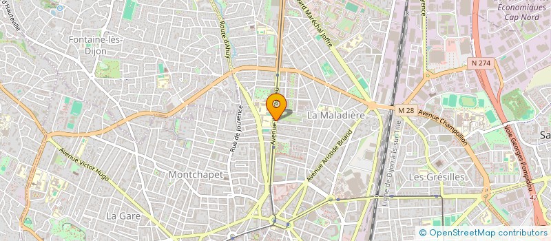 localisation de l'entreprise MONSIEUR AHMED EL HAJJAJY à DIJON