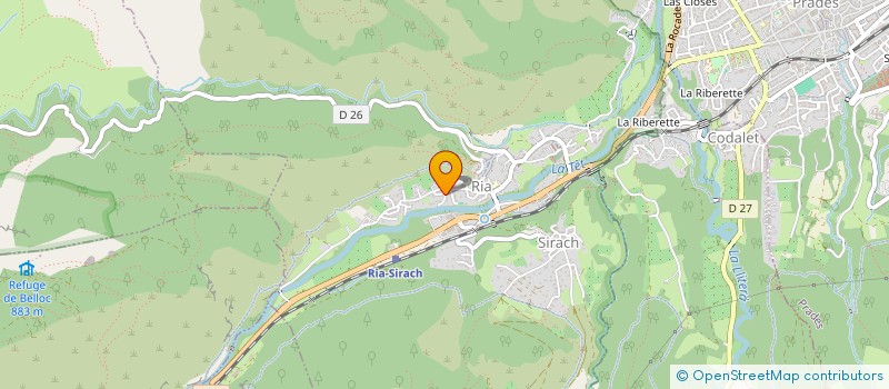 localisation de l'entreprise MONSIEUR AHMED EL HARRAK  RIA-SIRACH