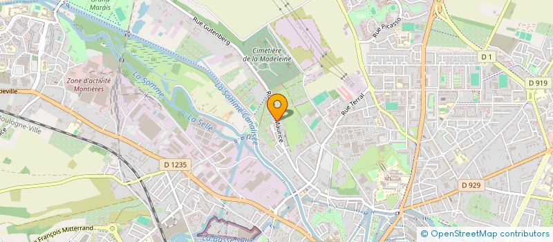 localisation de l'entreprise MONSIEUR AHMED EL HICHOU  AMIENS