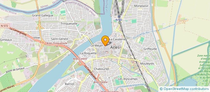 localisation de l'entreprise MONSIEUR AHMED EL IDRISSI  ARLES