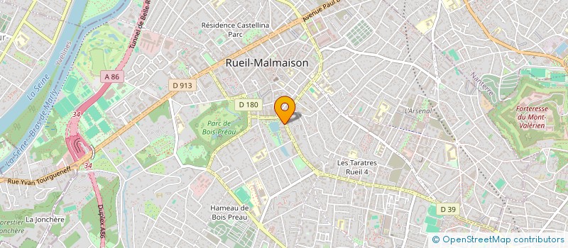 localisation de l'entreprise MONSIEUR AHMED EL JADIRI à RUEIL-MALMAISON