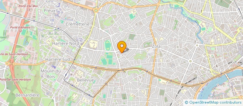 localisation de l'entreprise MONSIEUR AHMED EL JOUHARI à NANTES